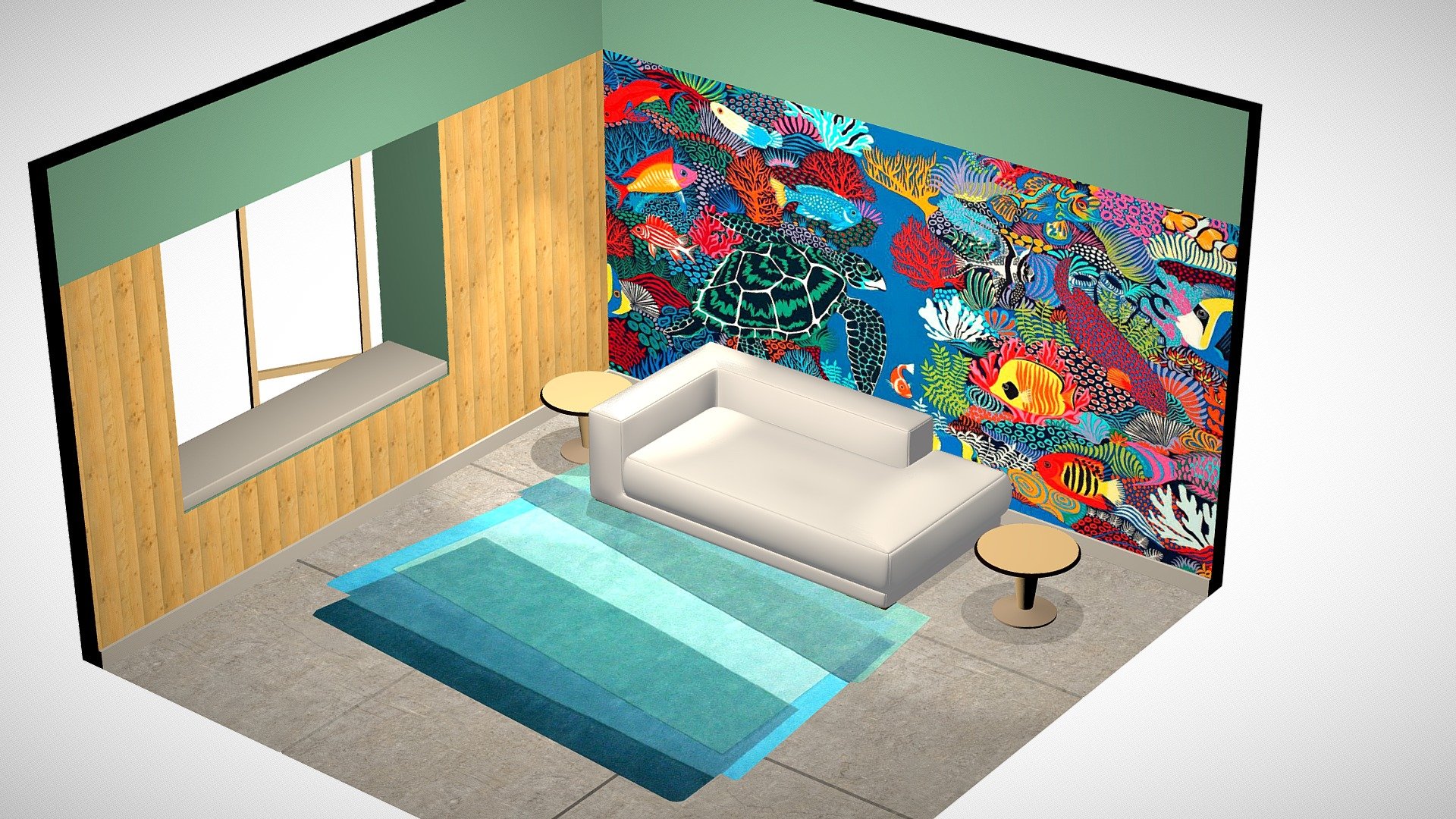 Living - Diorama