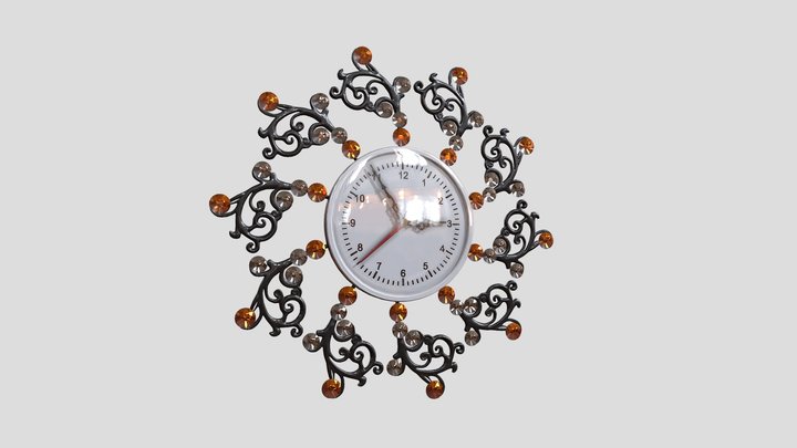 wall clock 3D Model