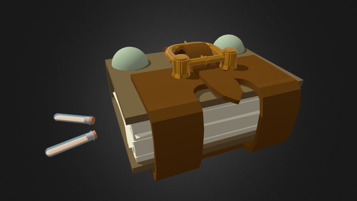 Final Book Model 3D Model