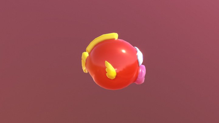 Chubby Fish 3D Model
