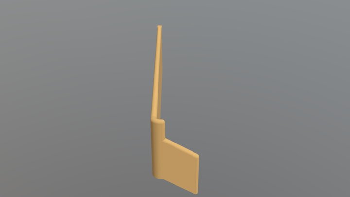 Поручень 3D Model