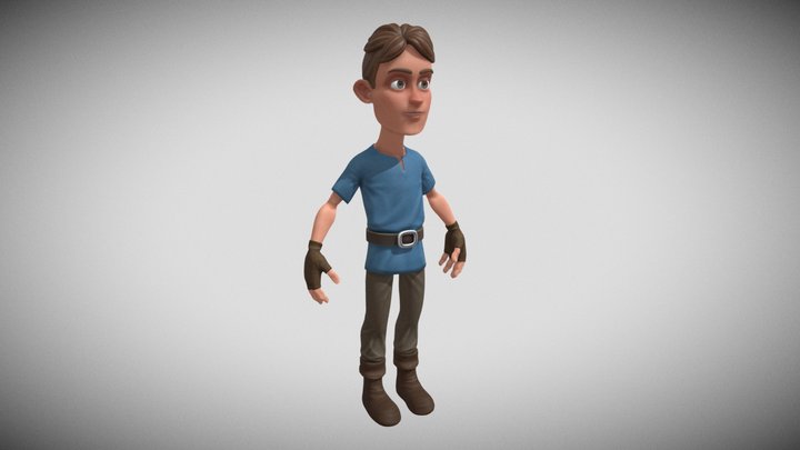 Curso de Criação de Personagens com o Blender! 3D Model