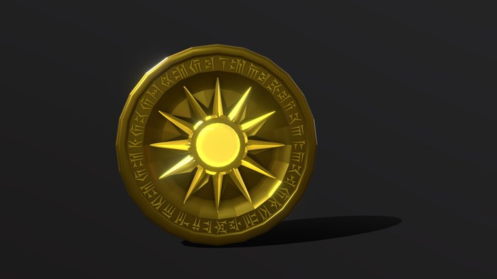 Khal’s Amulet of Lathander/Amaunator 3D Model