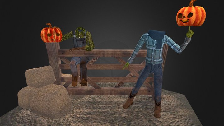 Pumpkin Shenanigans 3D Model