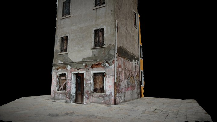 Burano, Abandoned house – Free 3D Model STL