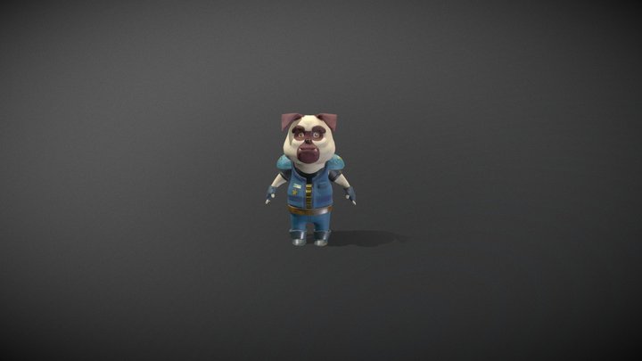 WoofCop 3D Model