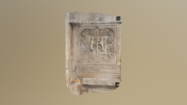 John Dudley carving - Tower of London 3D Model