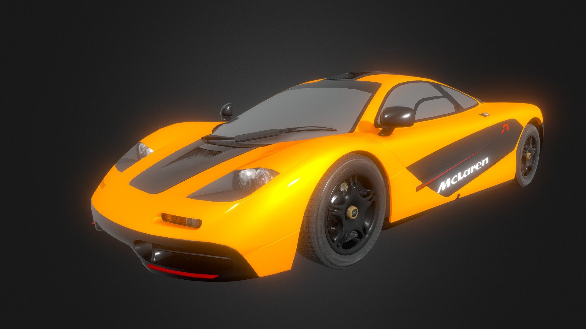 Mc Laren F1 - 3D model by Himanshu Yadav (@Himanshu_Yadav) [583b52d ...