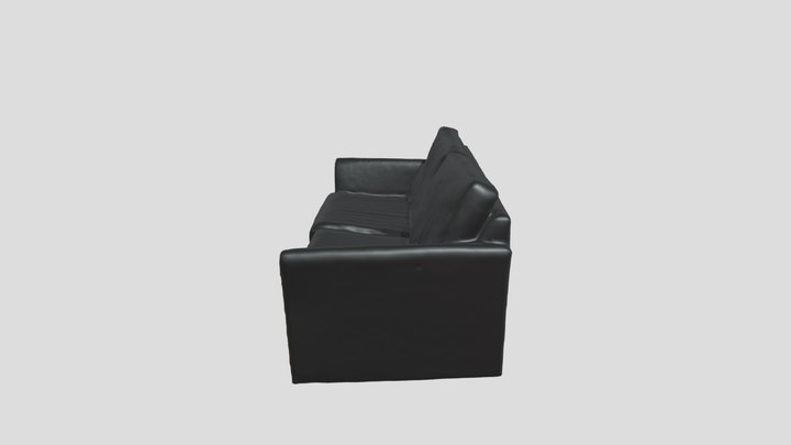 red_sofa 3D Model