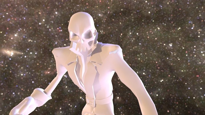Heist, Bolivian comic character 3D Model