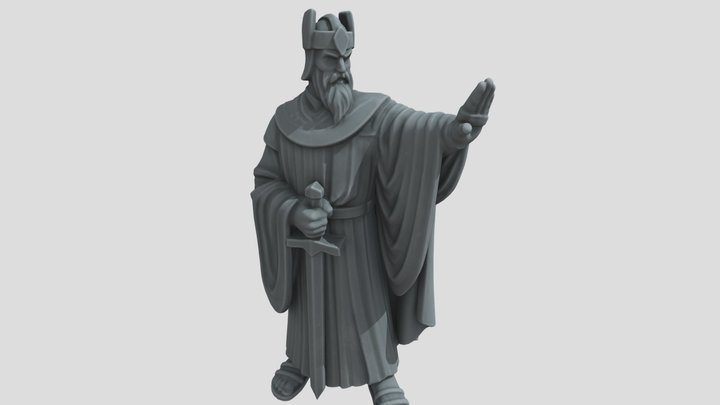 Argonath - Lord Of The Rings (Sculpt Test) 3D Model