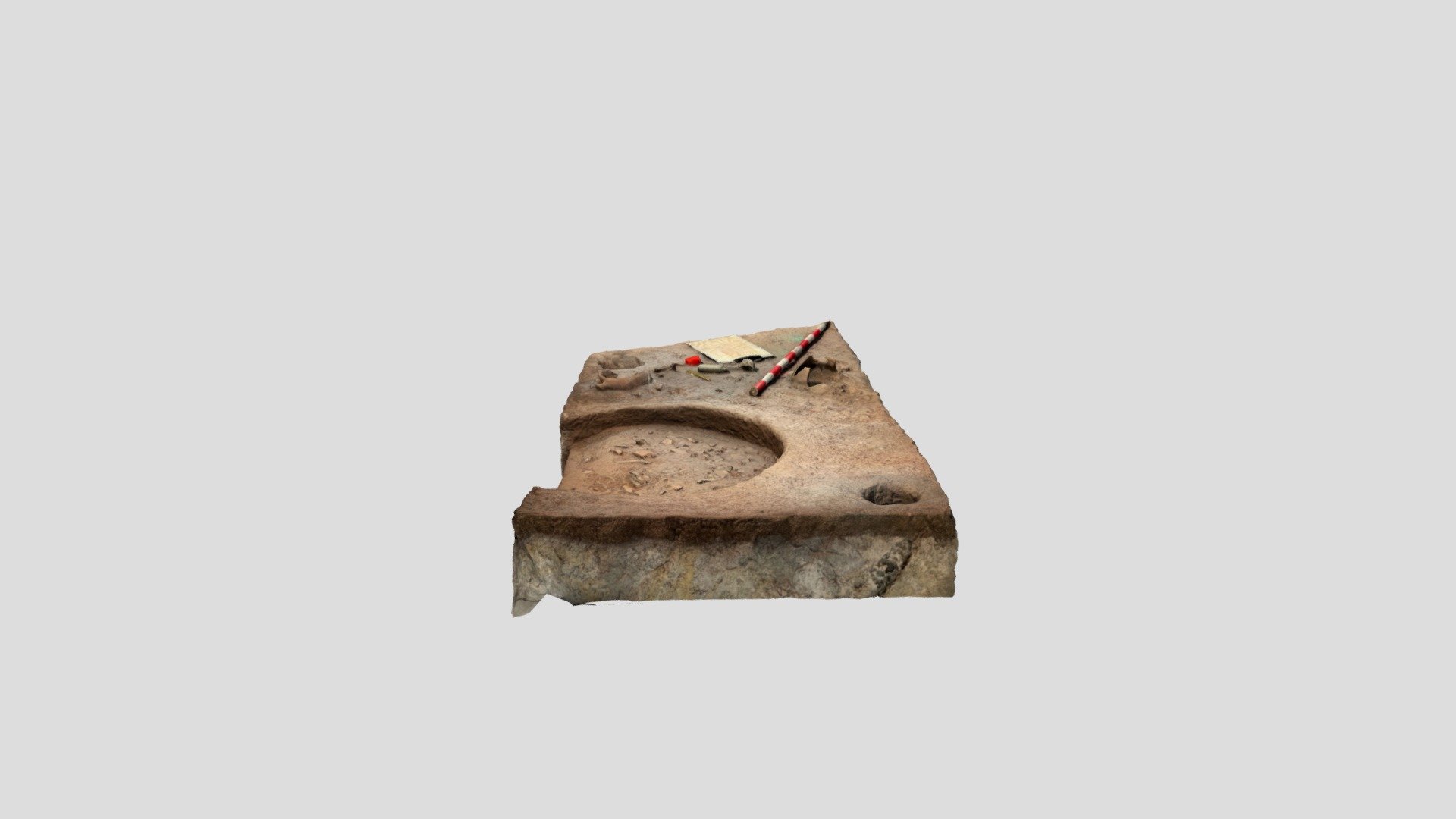 Excavation site recreation