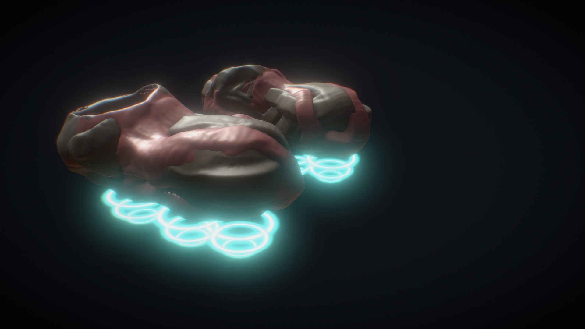 Funky Hover Boots Sculpt