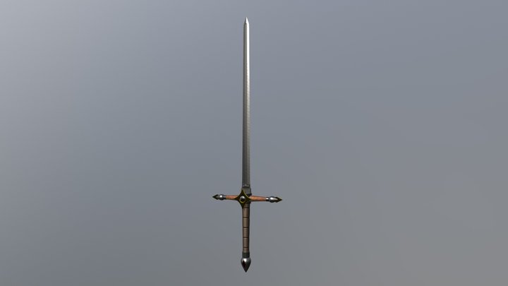 The Rubi Sword 3D Model