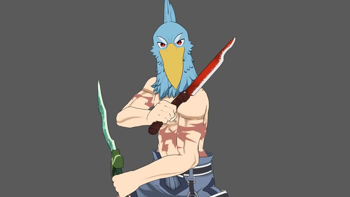 シャンフロ_サンラク 3D Model