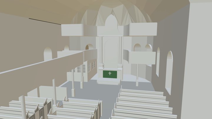 Kirche 3D Model