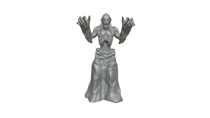 White Demon 3D Model