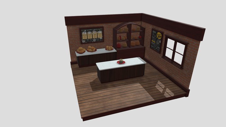 Bakery 3D Model