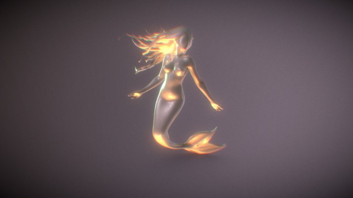 Mermaid 3D Model
