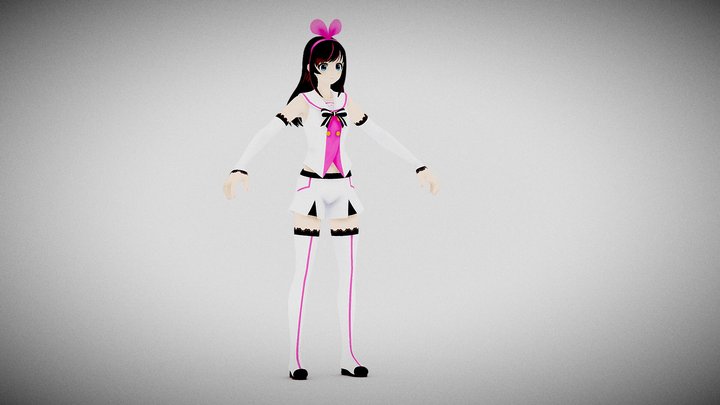 Fortnite - Kizuna AI – Modello 3D gratuito STL