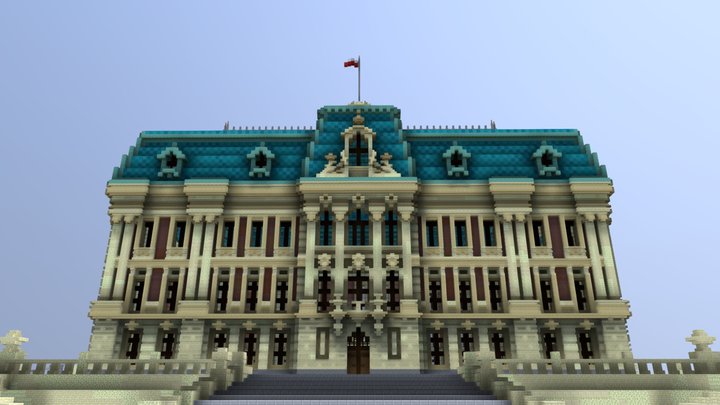 Pless Castle - Zamek w Pszczynie | Neo-Baroque 3D Model