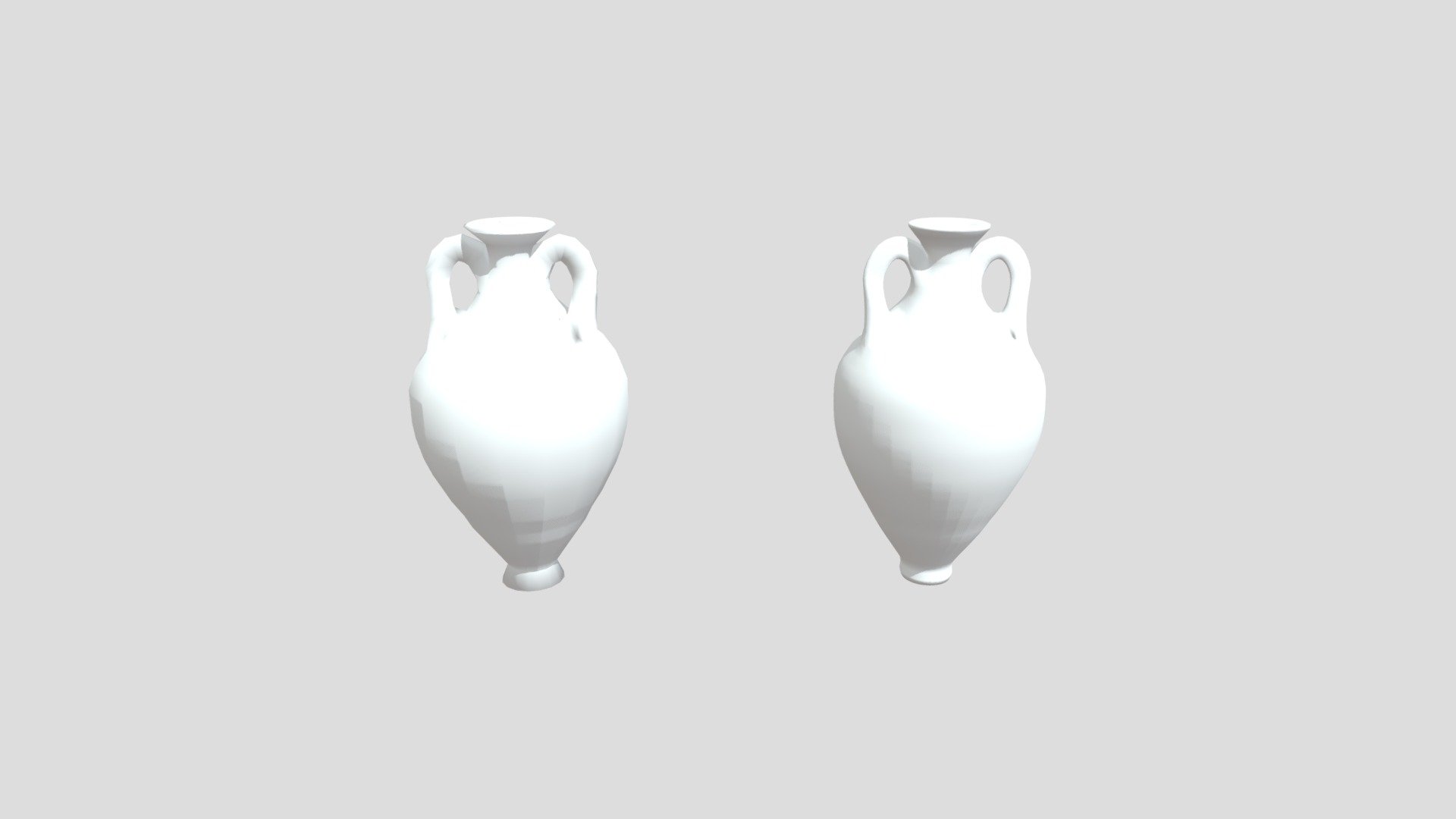 panathenaic amphora High E Low Poly