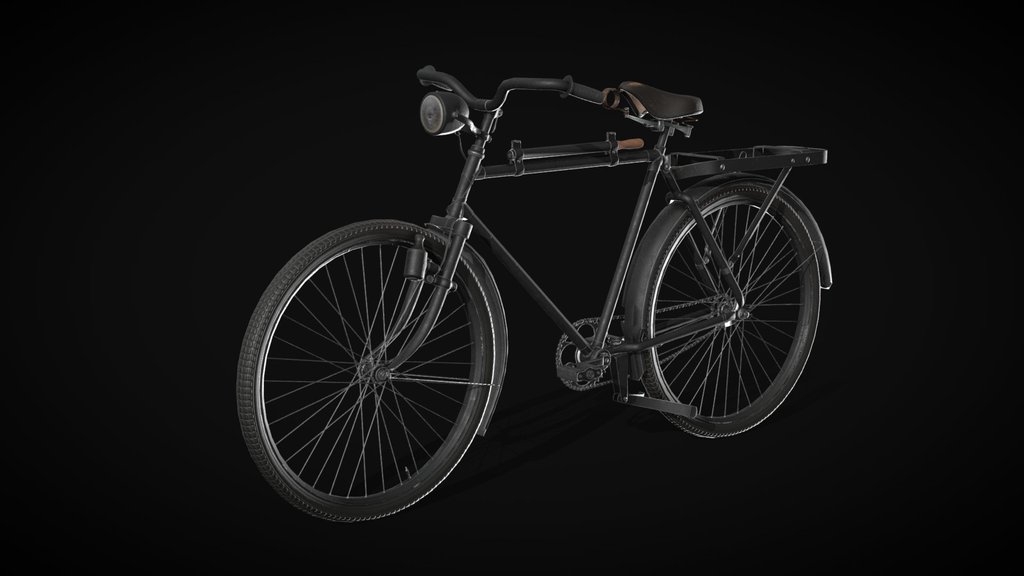 Old German bicycle WW2
