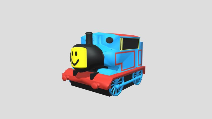 Noob train with texture 3D Model