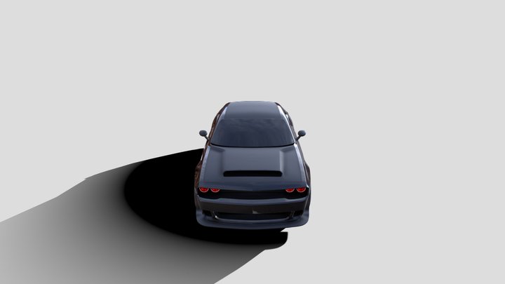 dodge-challenger-srt-demon-sdc 3D Model