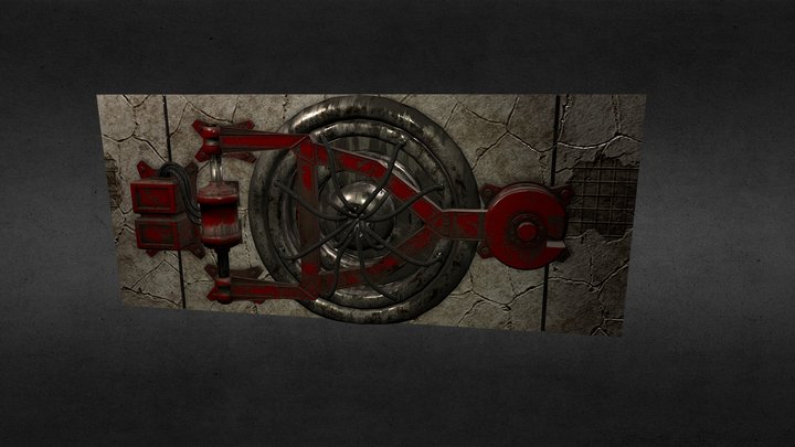 Airlock Door 3D Model