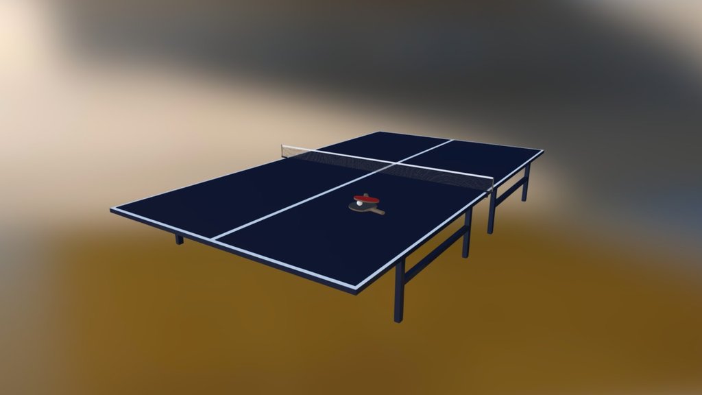 Table Tennis Download Free 3D model by denis98 [5849544] Sketchfab