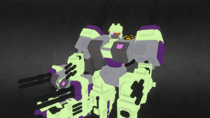 Transformers Energon (Season 1) - Demolisher 3D Model