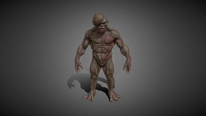 Monstrous Sentinel 3D Model