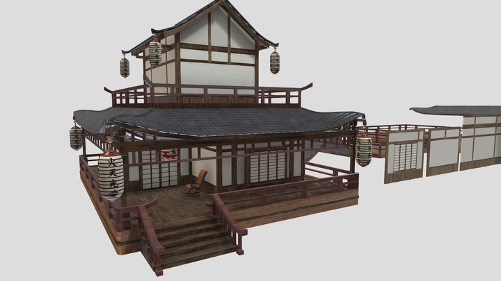 Asian_House_1 3D Model