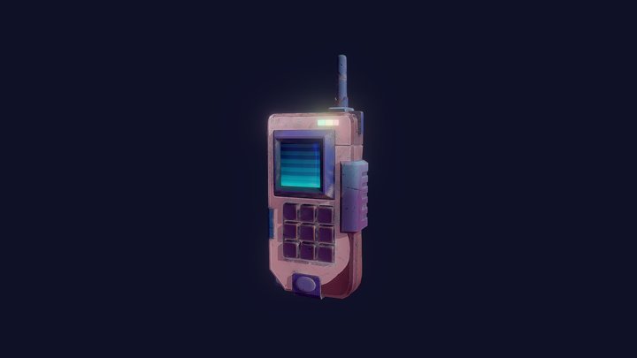 Old_FlipPhone 3D Model