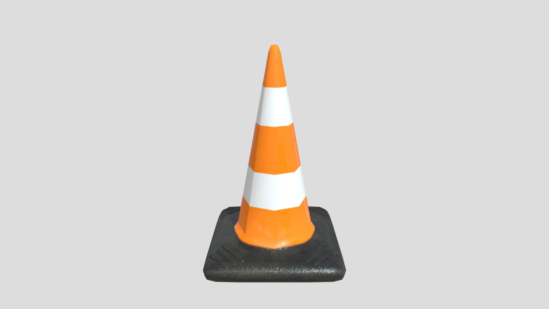 Traffic Cone - Game Ready
