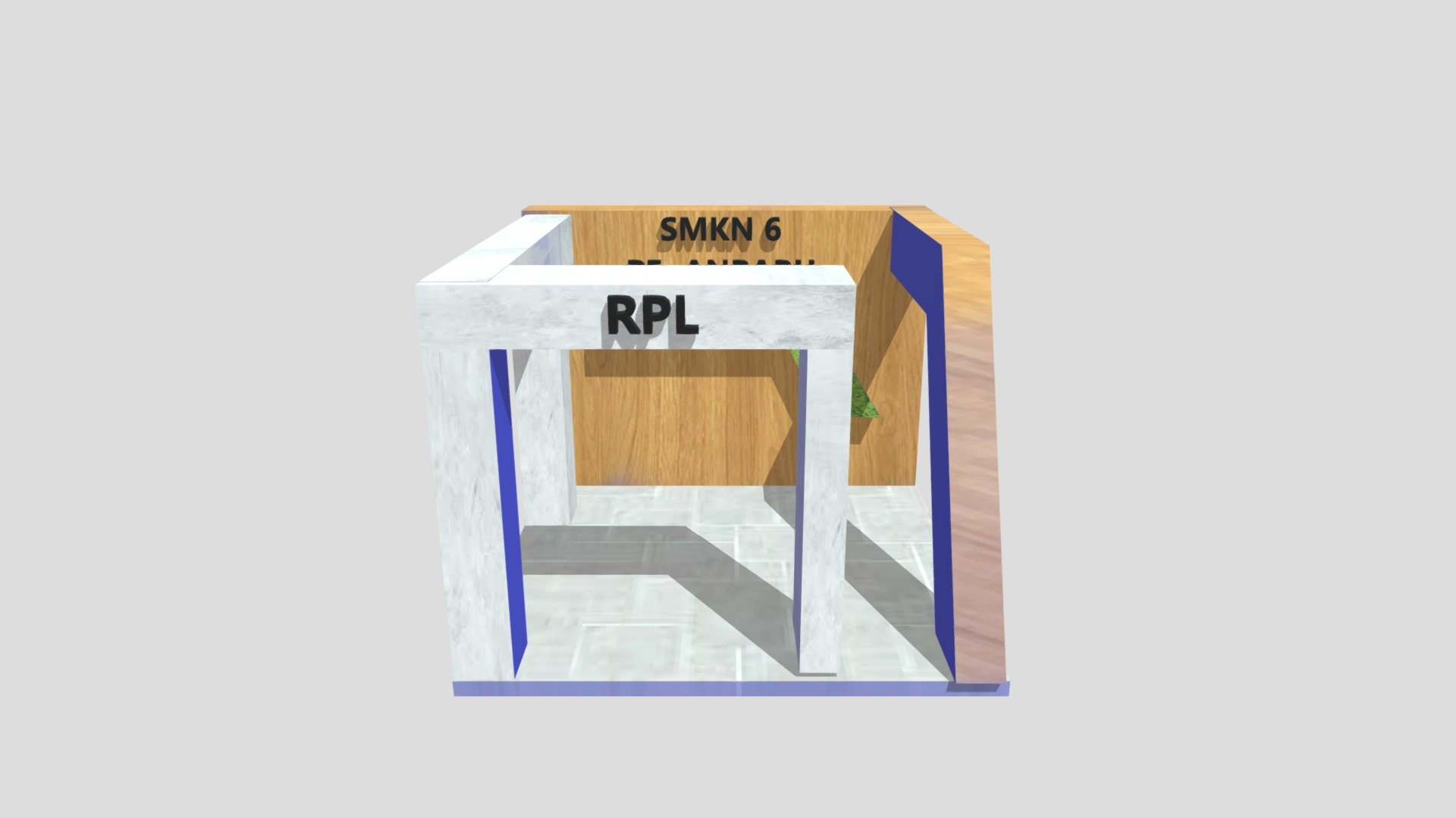 Booth Meta-RPL - Download Free 3D model by joeggp [584a881] - Sketchfab