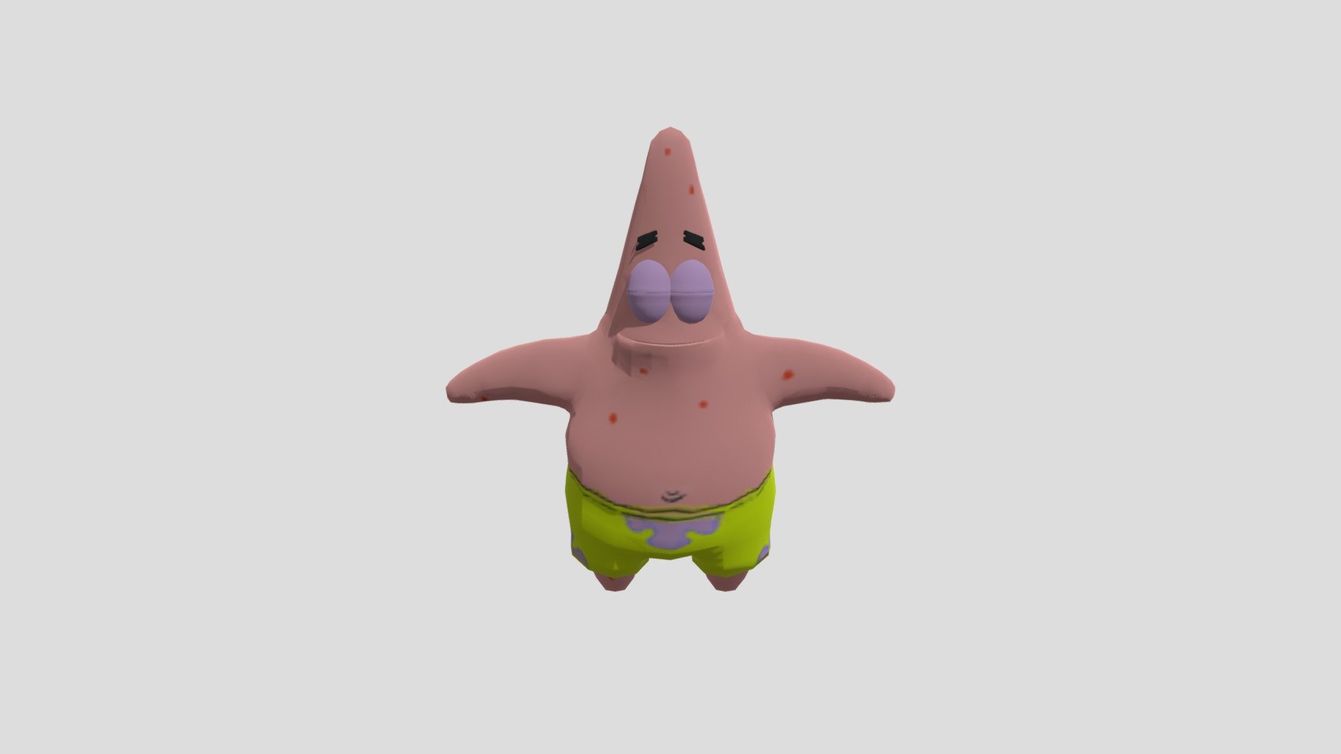 Patrick - Download Free 3D model by nicktoonsphantom [584b476] - Sketchfab