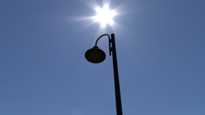 Pendant Street Light 3D Model