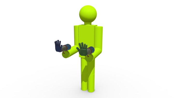Poppy Playtime | Training Dummy / Player 3D Model