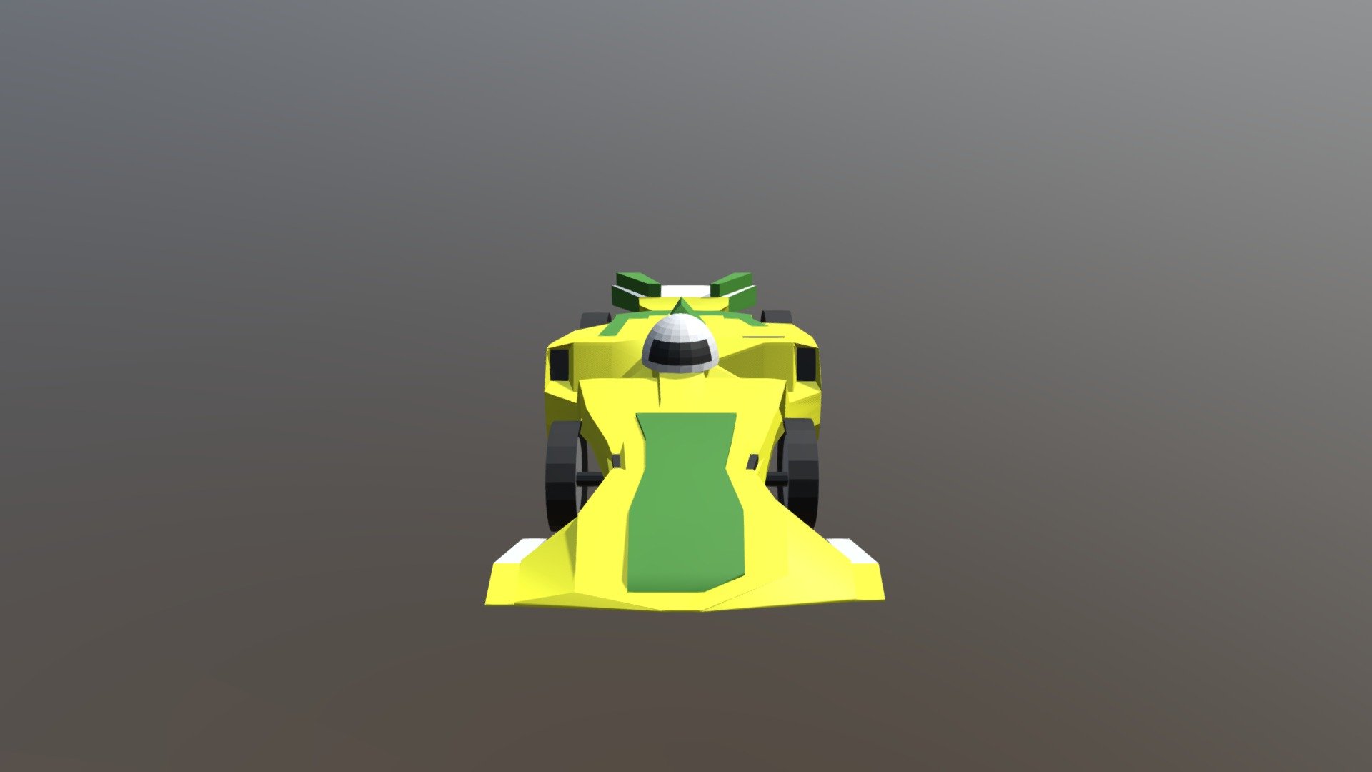 Low-Poly Racecar