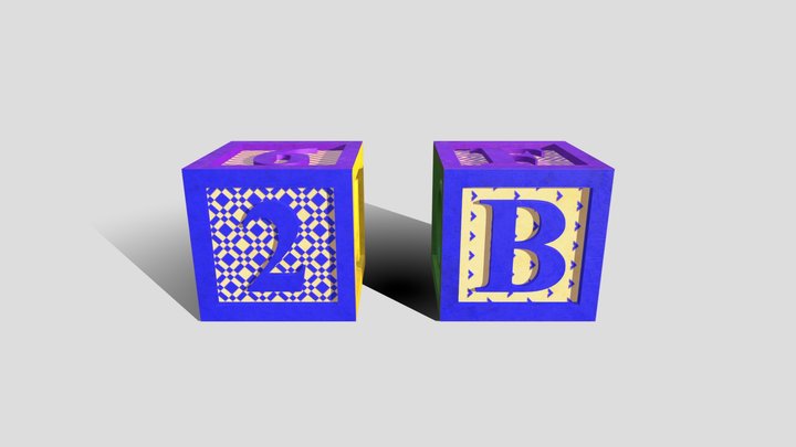 Building Blocks 3D Model
