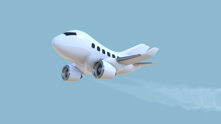 Airliner 3D Model