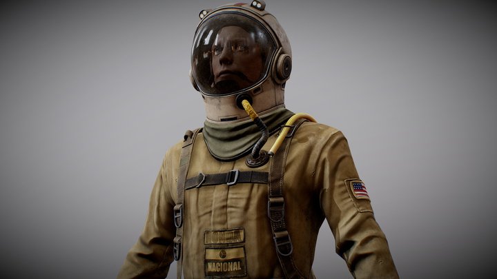 The First Man 3D Model