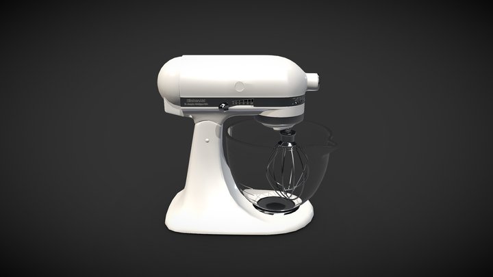 VL17 | Kitchen Aid Mixer 3D Model
