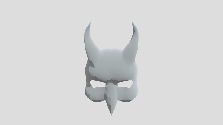 Demon Birb Mask 3D Model