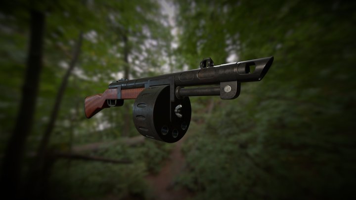 Fallout 3 Combat Shotgun 3D Model