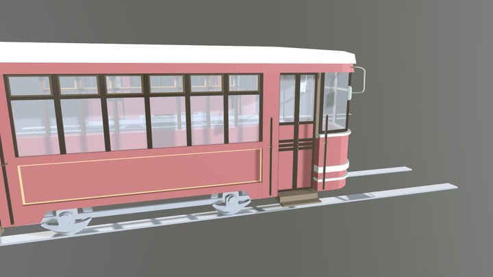 02 Tram Detalization SF 3D Model