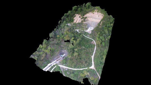 Surge Tank of Nam Kong 2 HPP_20-05-2016 3D Model