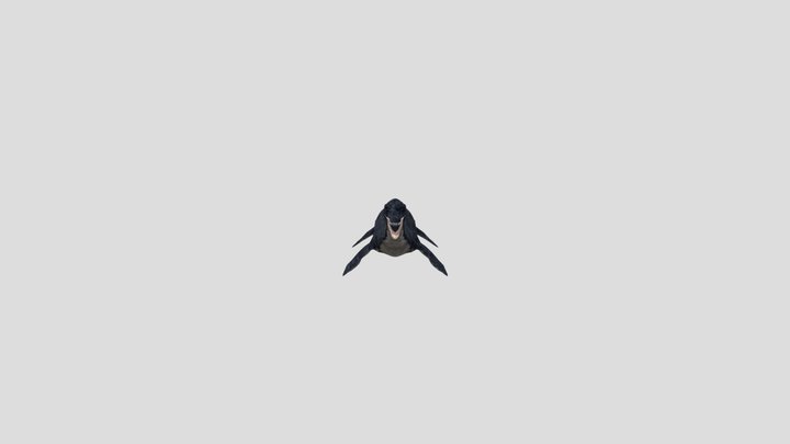 Loch Ness Monster 3D Model